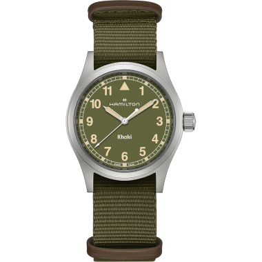 卡其野战系列38毫米石英腕表