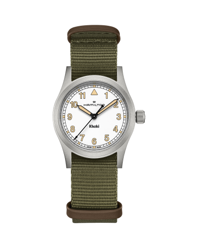 卡其野战系列33毫米石英腕表