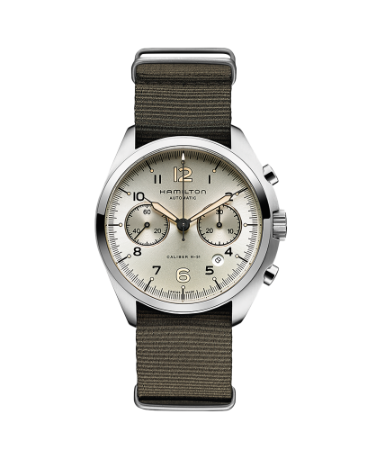 Khaki Pilot Pioneer Auto Chrono