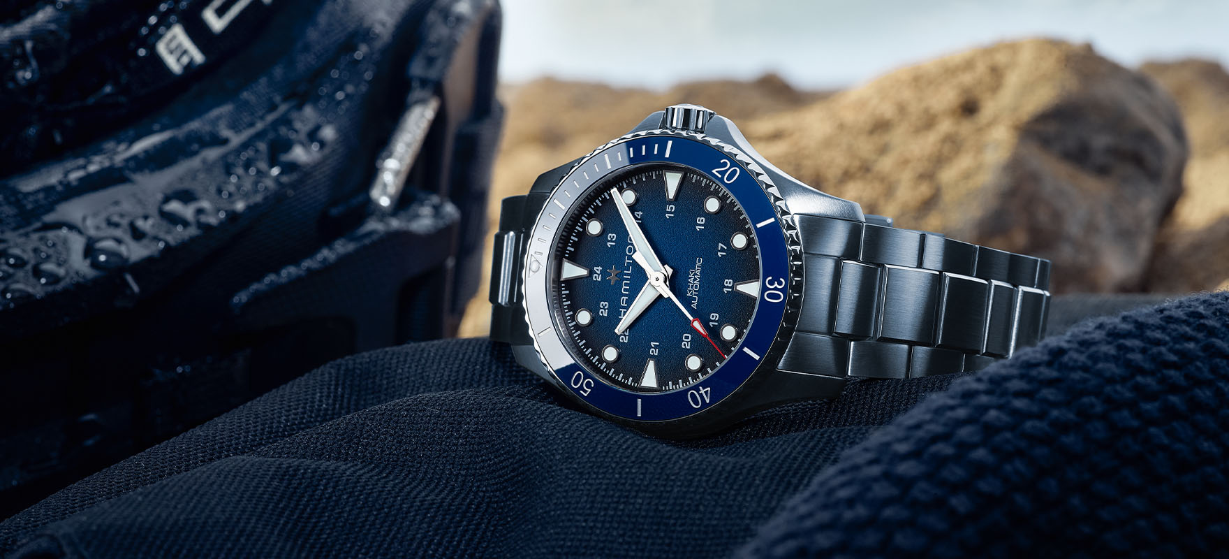Khaki Navy Scuba Auto